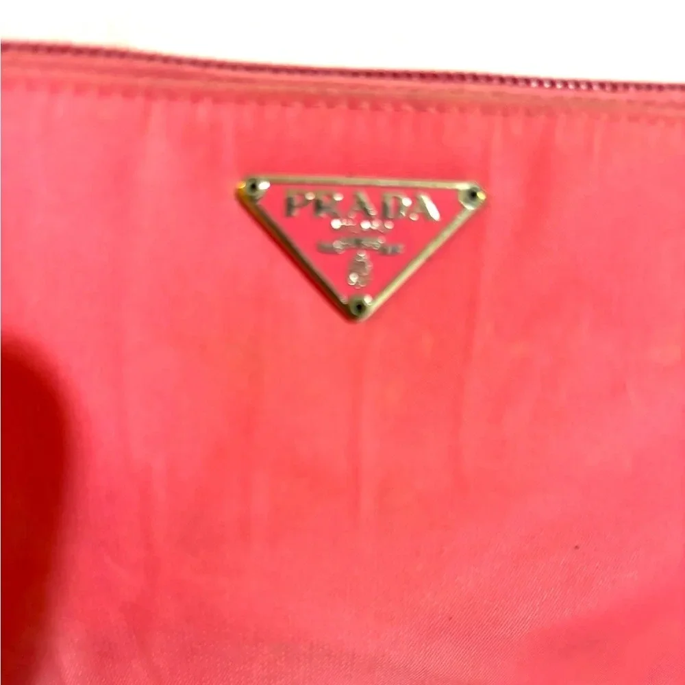 Prada  tessuto black nylon logo wallet
